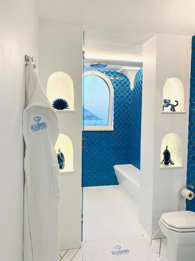 Villa Diamond Luxury Suite Позитано Экстерьер фото